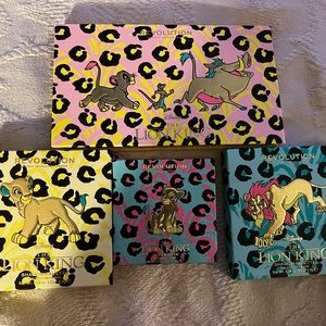 Disney Lion King Makeup Set- Revolution Set of 4-NEW
